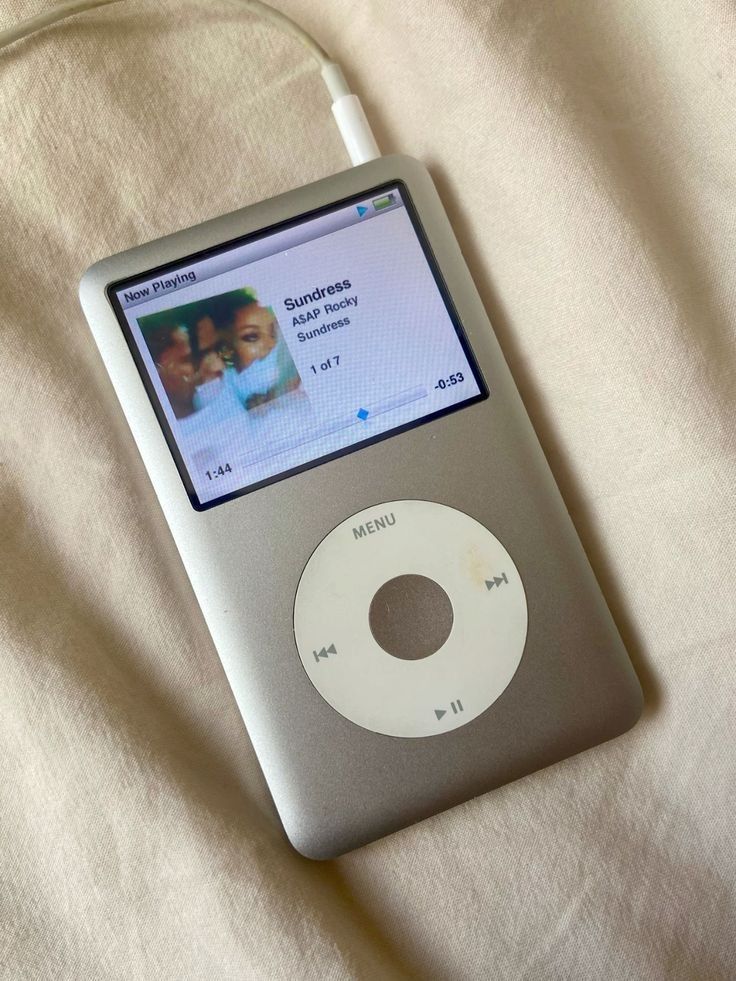 Ipod på sengen.