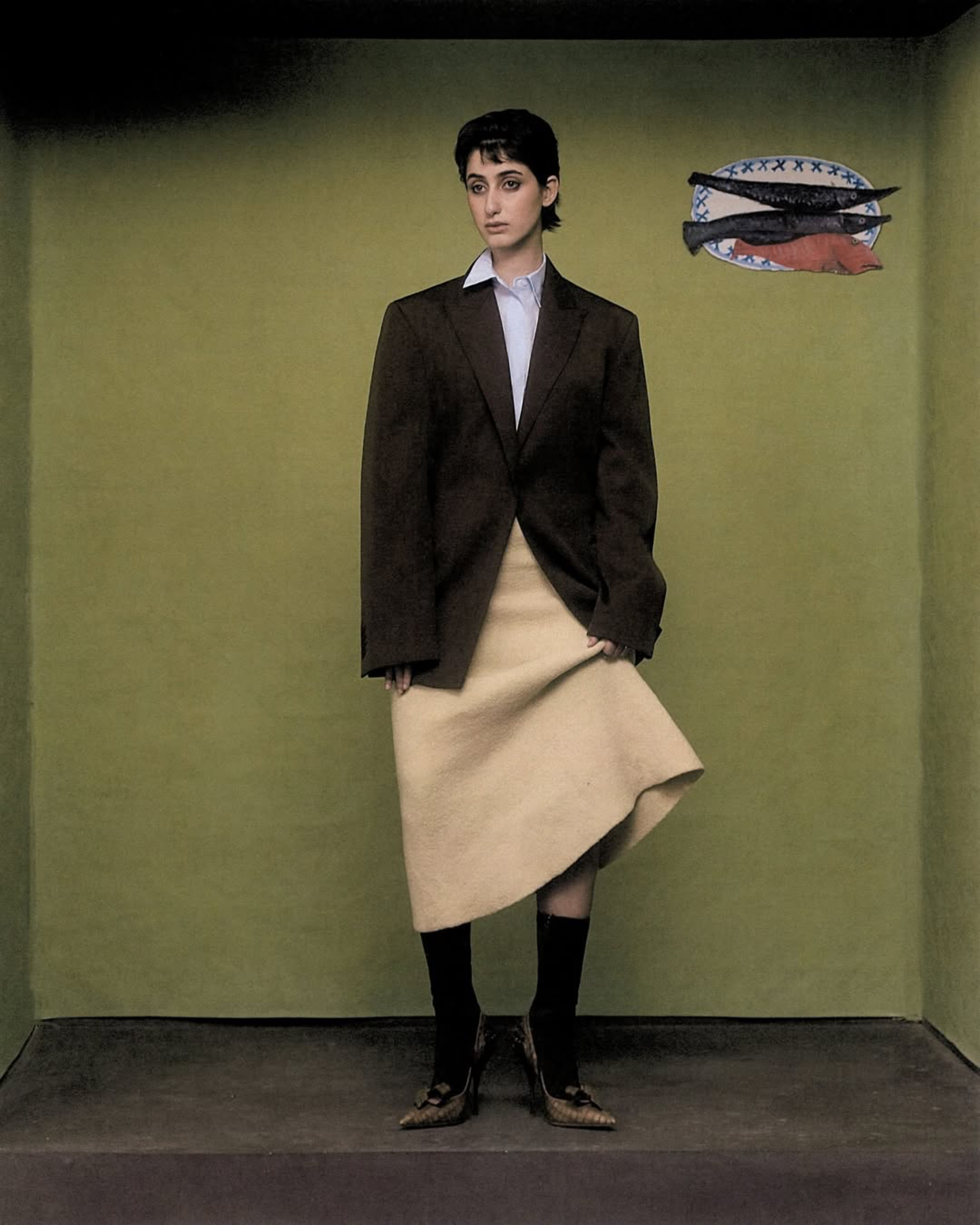 Portrett av Rama Duwaji tatt av fotograf SZILVESZTER MAKÓ for The Cut.