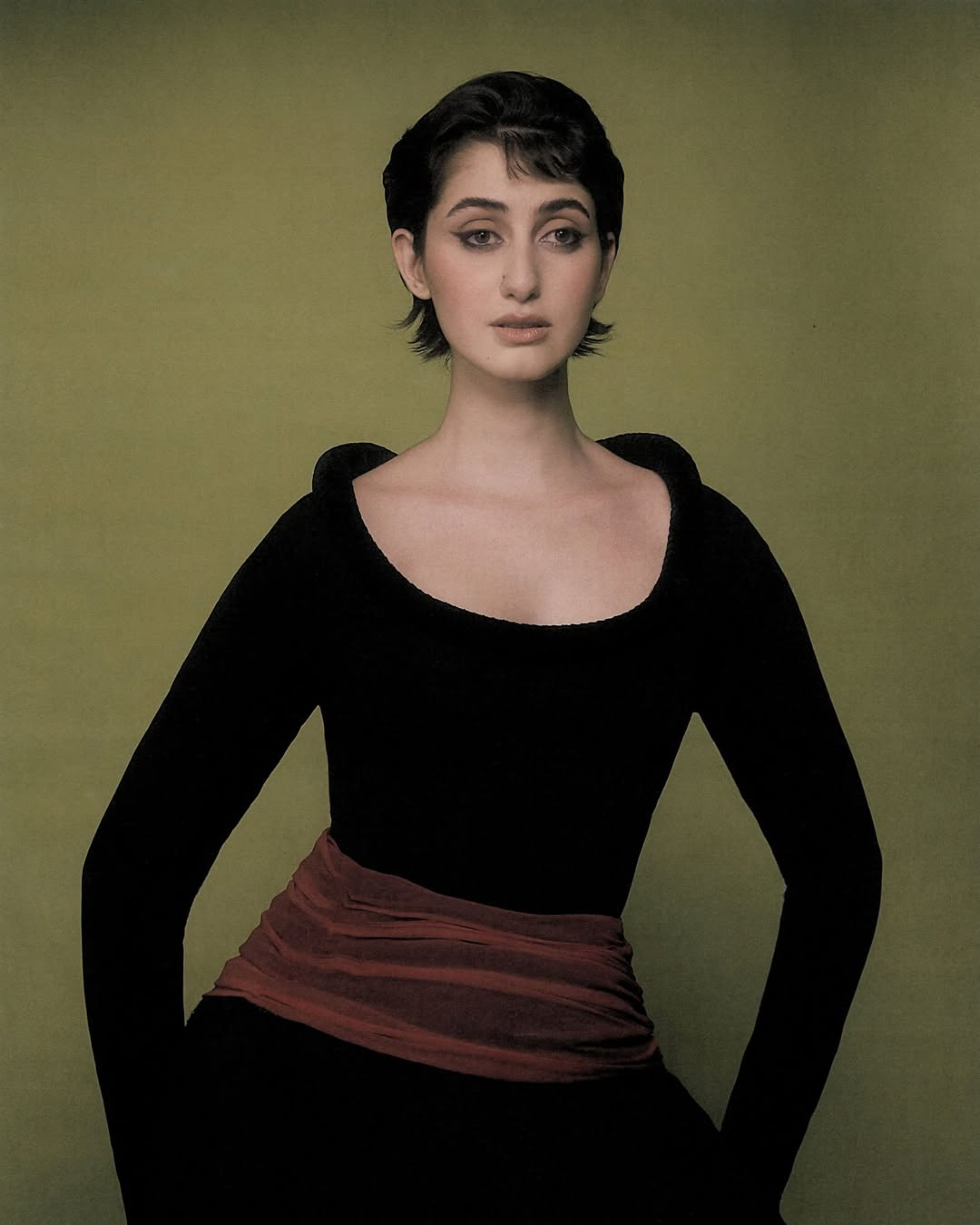 Portrett av Rama Duwaji tatt av fotograf SZILVESZTER MAKÓ for The Cut.