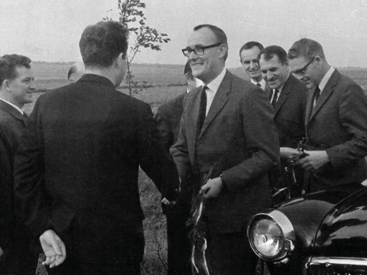 Ingvar og partnere i Polen.