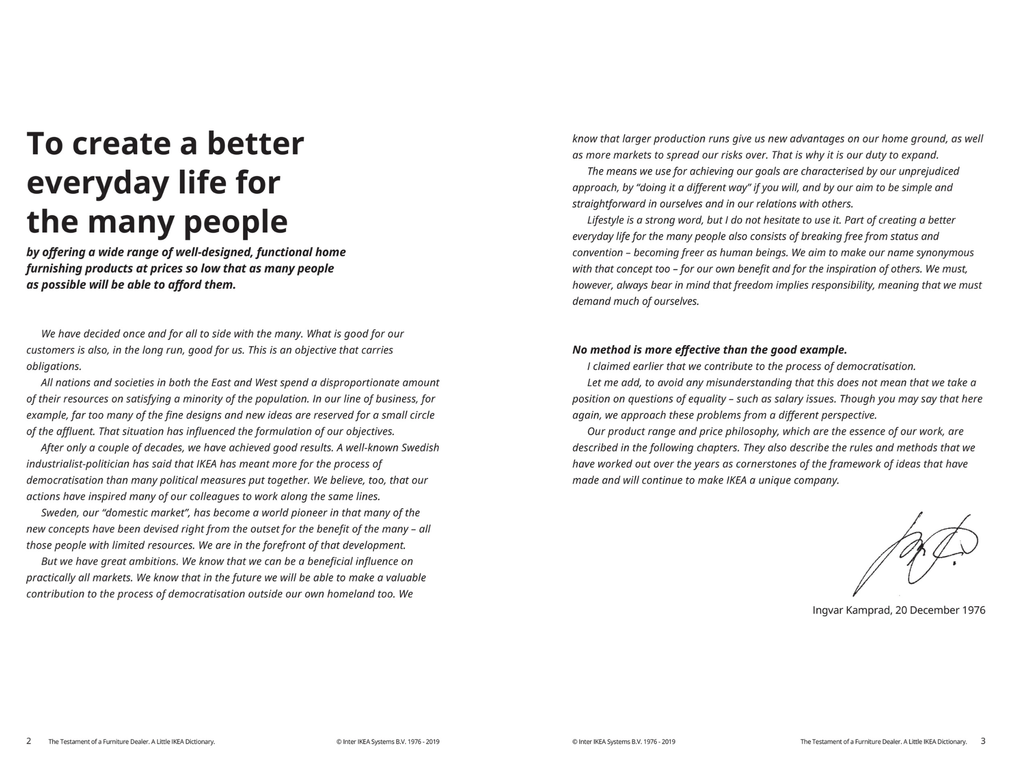 Skjermdump av første side av testamentet.